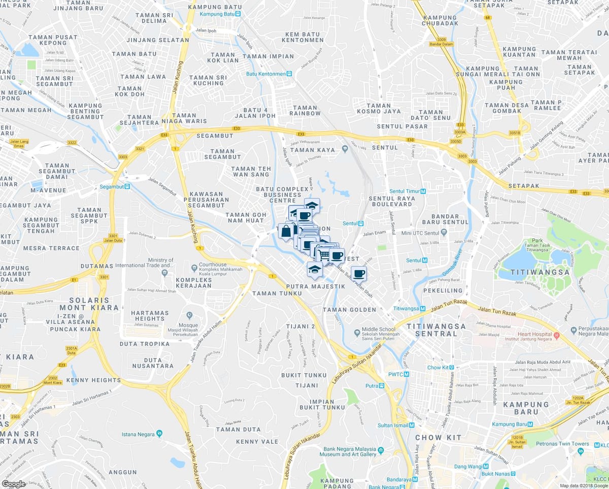 Kart Джалан Ипох Kuala Lumpur