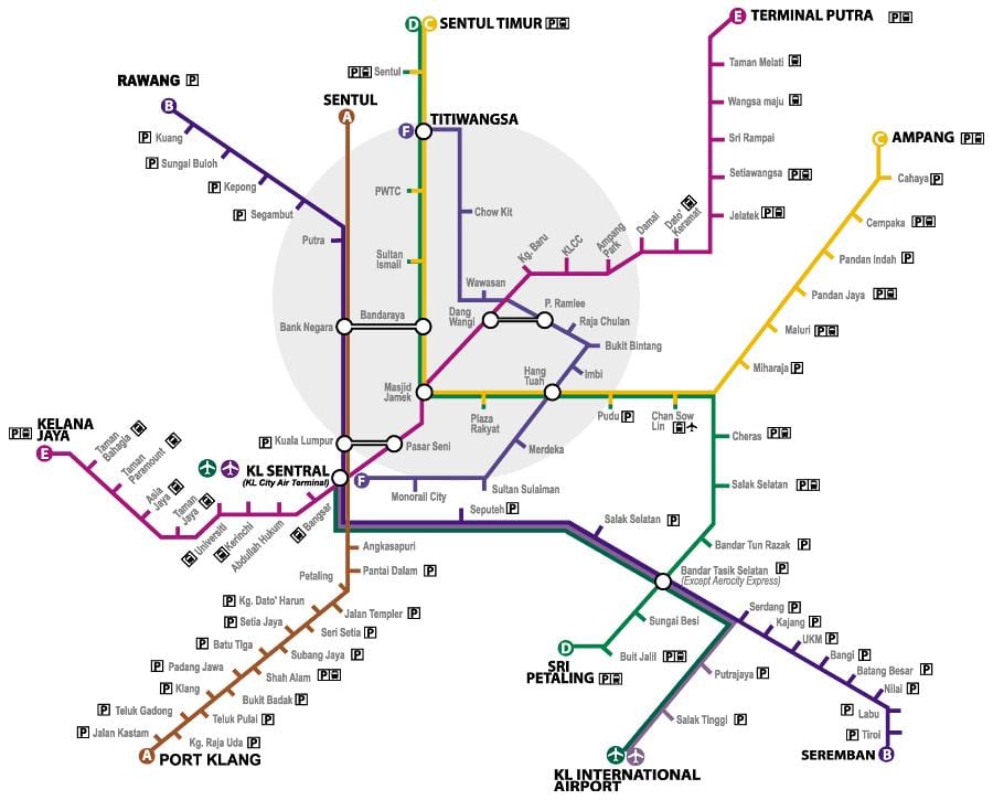 Путра LRT stansiyası xəritə