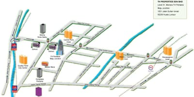 Джалан sultan Kuala Lumpur xəritə