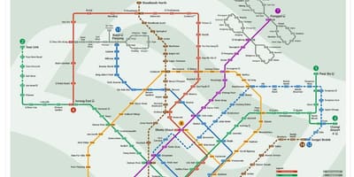 Metro stansiyası xəritə Malayziya
