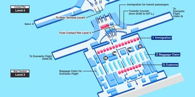 Terminal KLİA xəritə