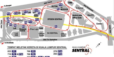 Kuala Lumpur xəritə