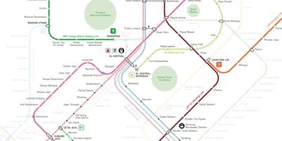 Kuala Lumpur MRT kartı 2016