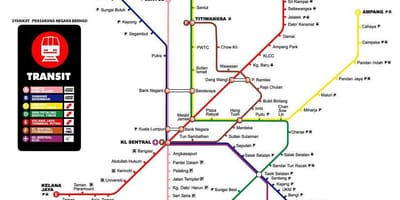 Sxemi və metro Kuala Lumpur